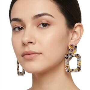 Multicolor Statement Earrings